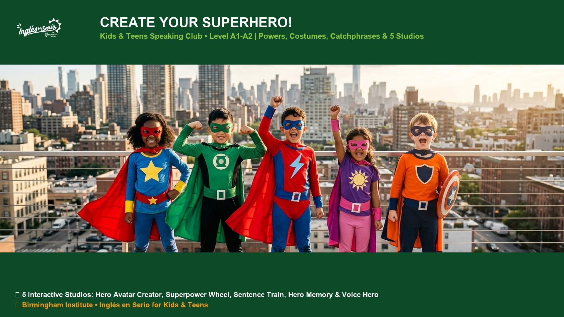 Create Your Superhero Club