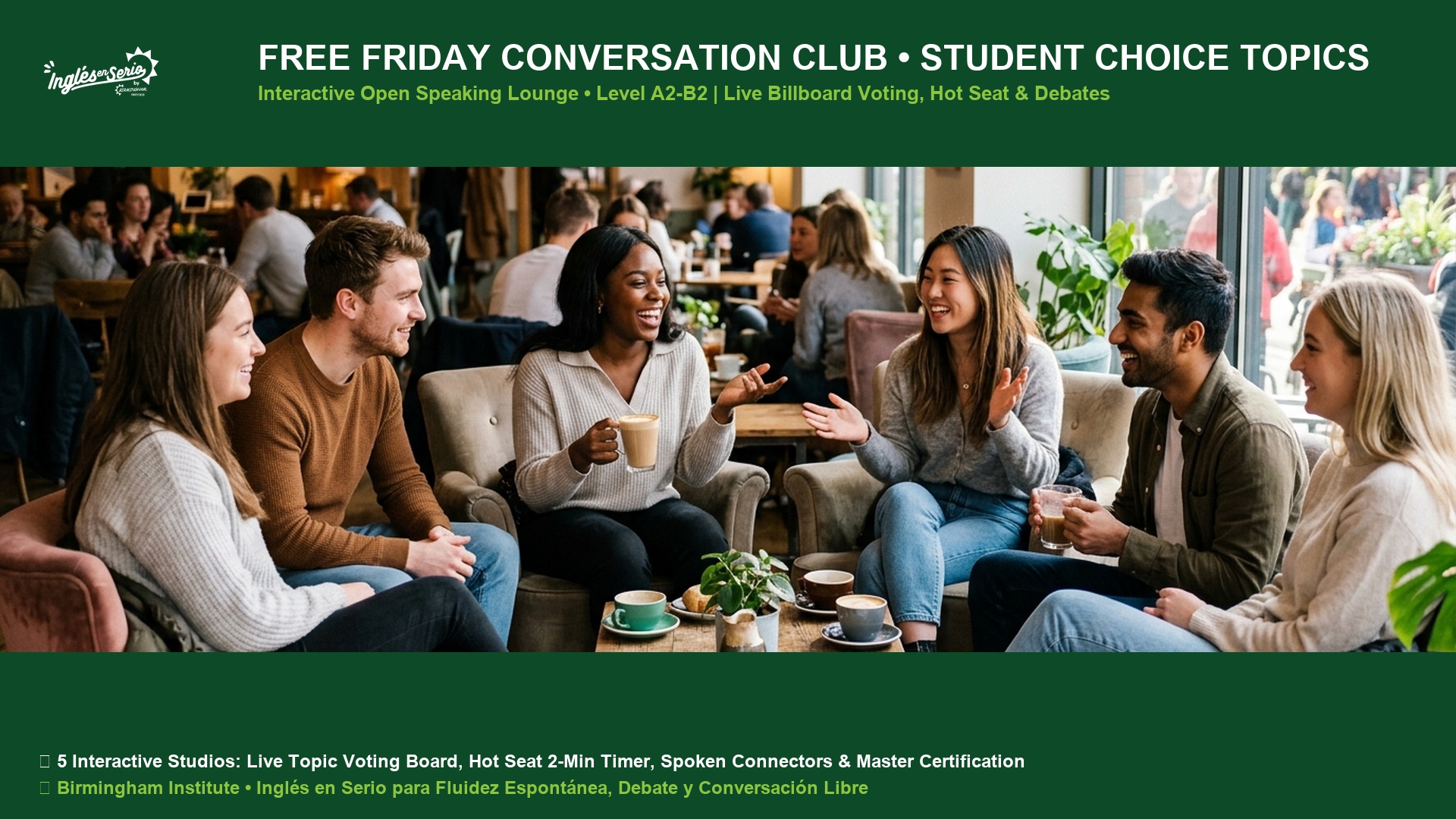 Free Friday Conversation Club