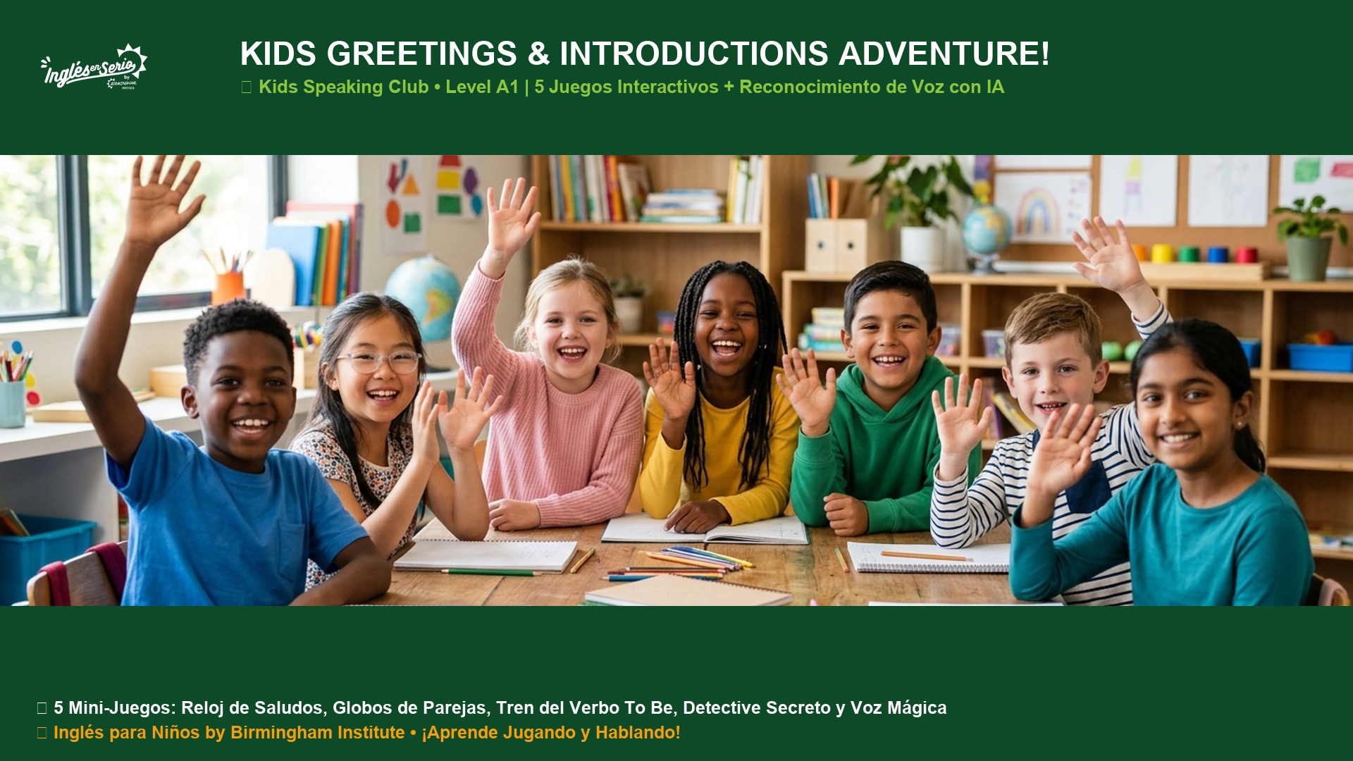 Kids Greetings Games Club