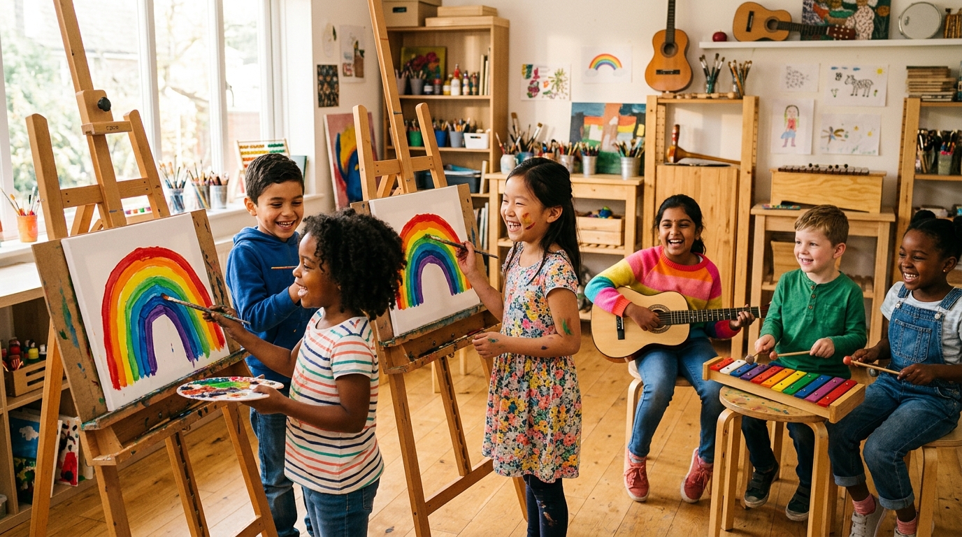 Kids Club Little Artists and Music Stars
