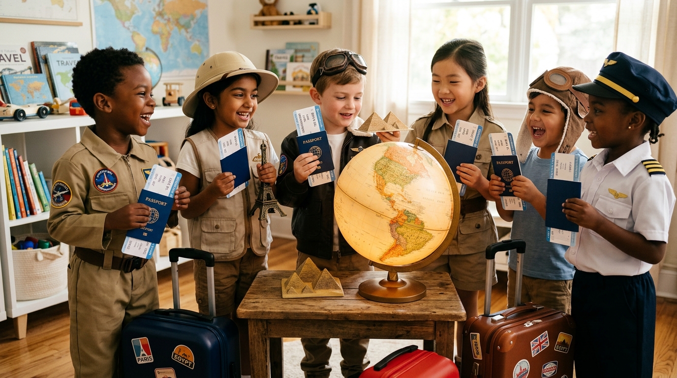 Kids Club Virtual World Trip and Passport Adventure