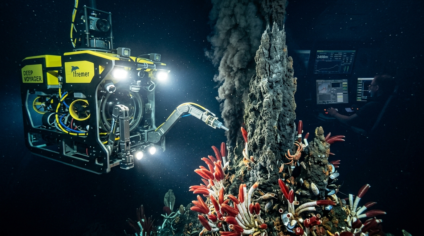 Marine Biology Oceanography and Deep-Sea Submersible Exploration