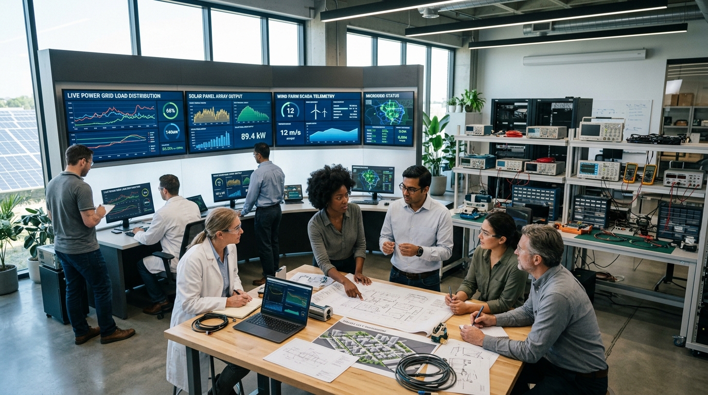 Renewable Energy Engineering Solar Microgrids and Smart Cities