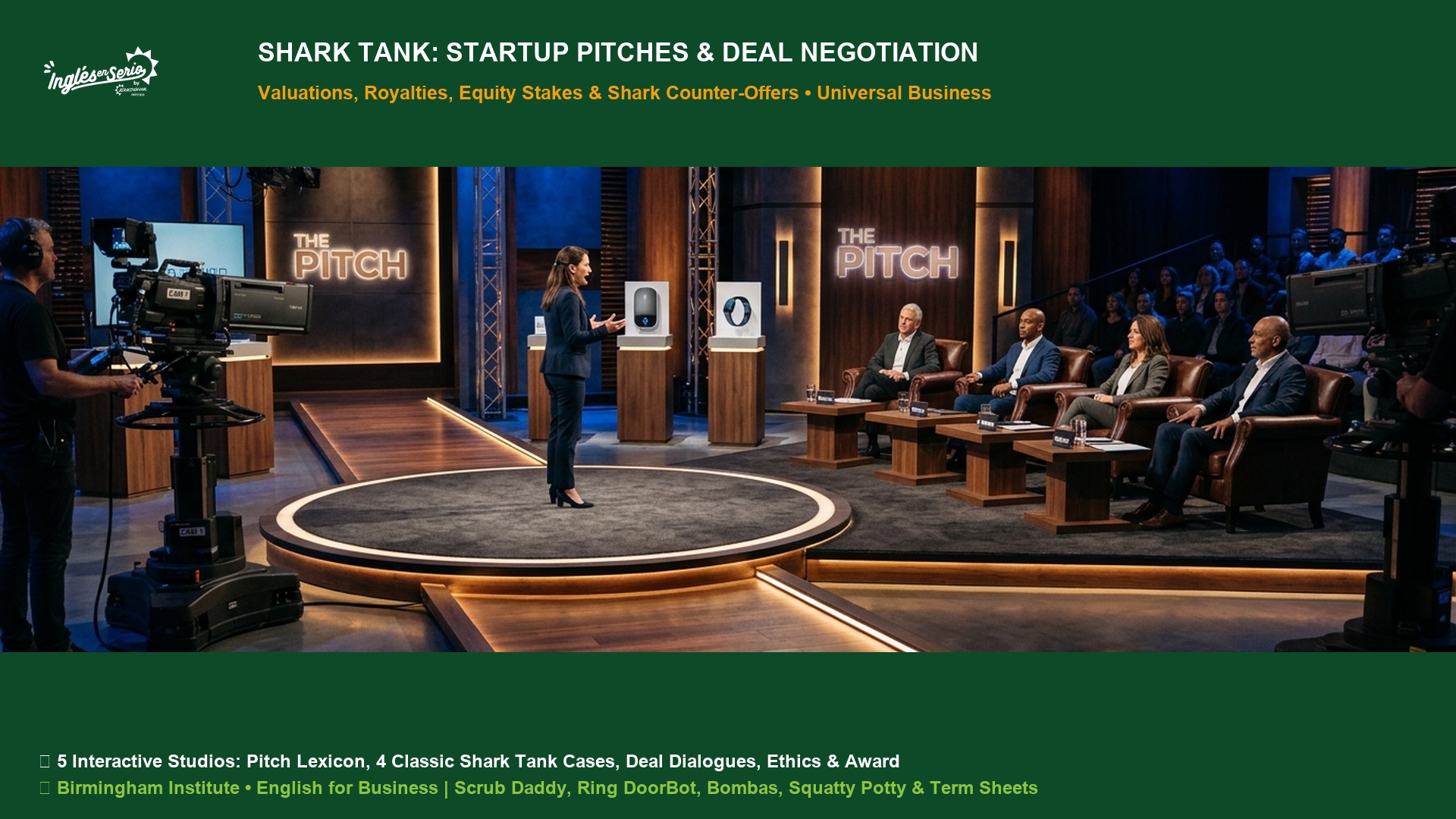 Shark Tank Startup Pitches Valuations and Deal Negotiation