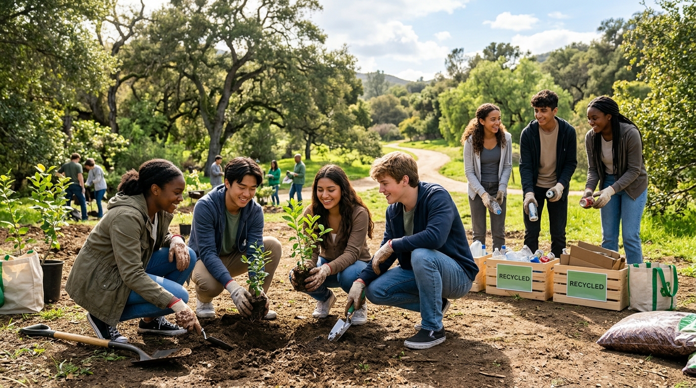 Teens Club Eco-Warriors and Climate Action