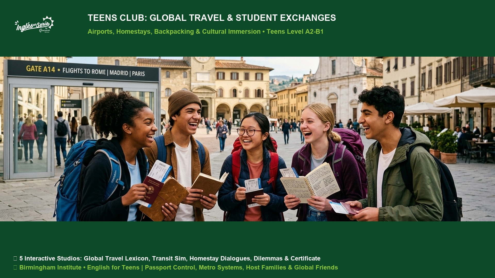 Teens Speaking Club Global Travel Study Abroad and Student Exchanges Homestays and Transit