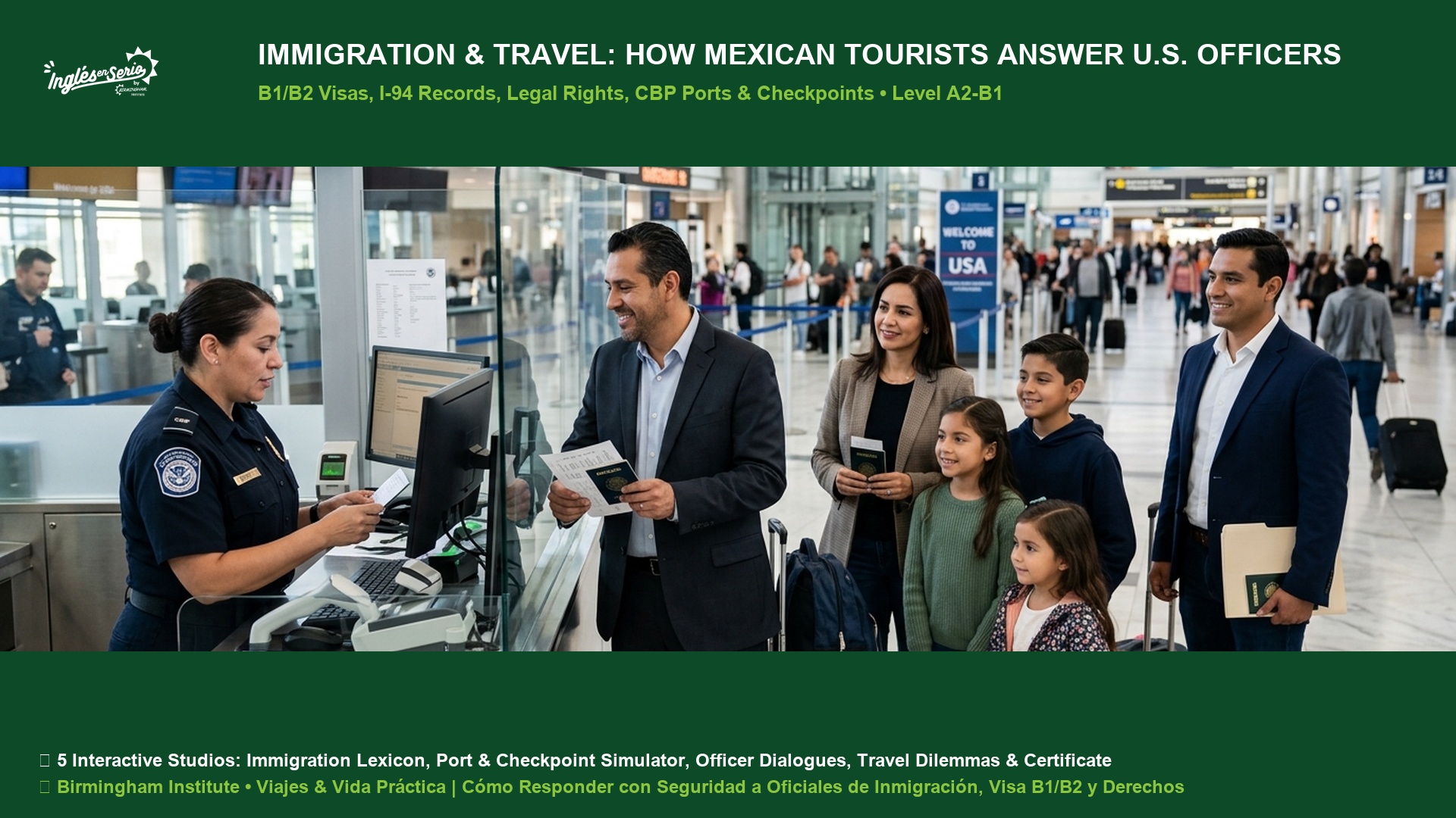 How Mexican Tourists Answer US Officers B1 B2 Visa and Rights Club