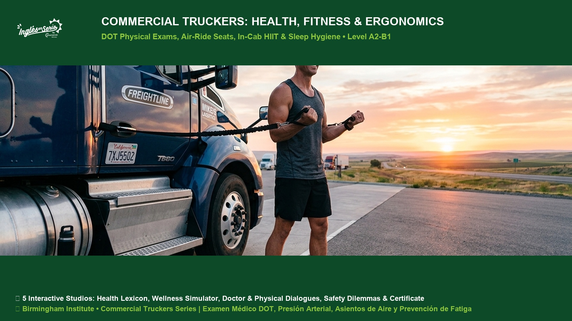 Commercial Truckers Health Fitness and Ergonomics Club