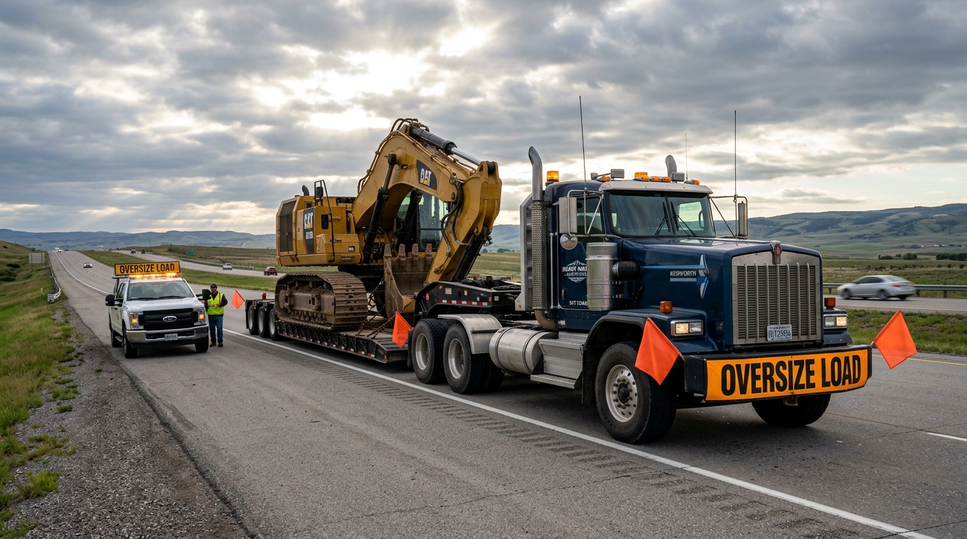Commercial Truck Heavy Haul and Oversize Loads