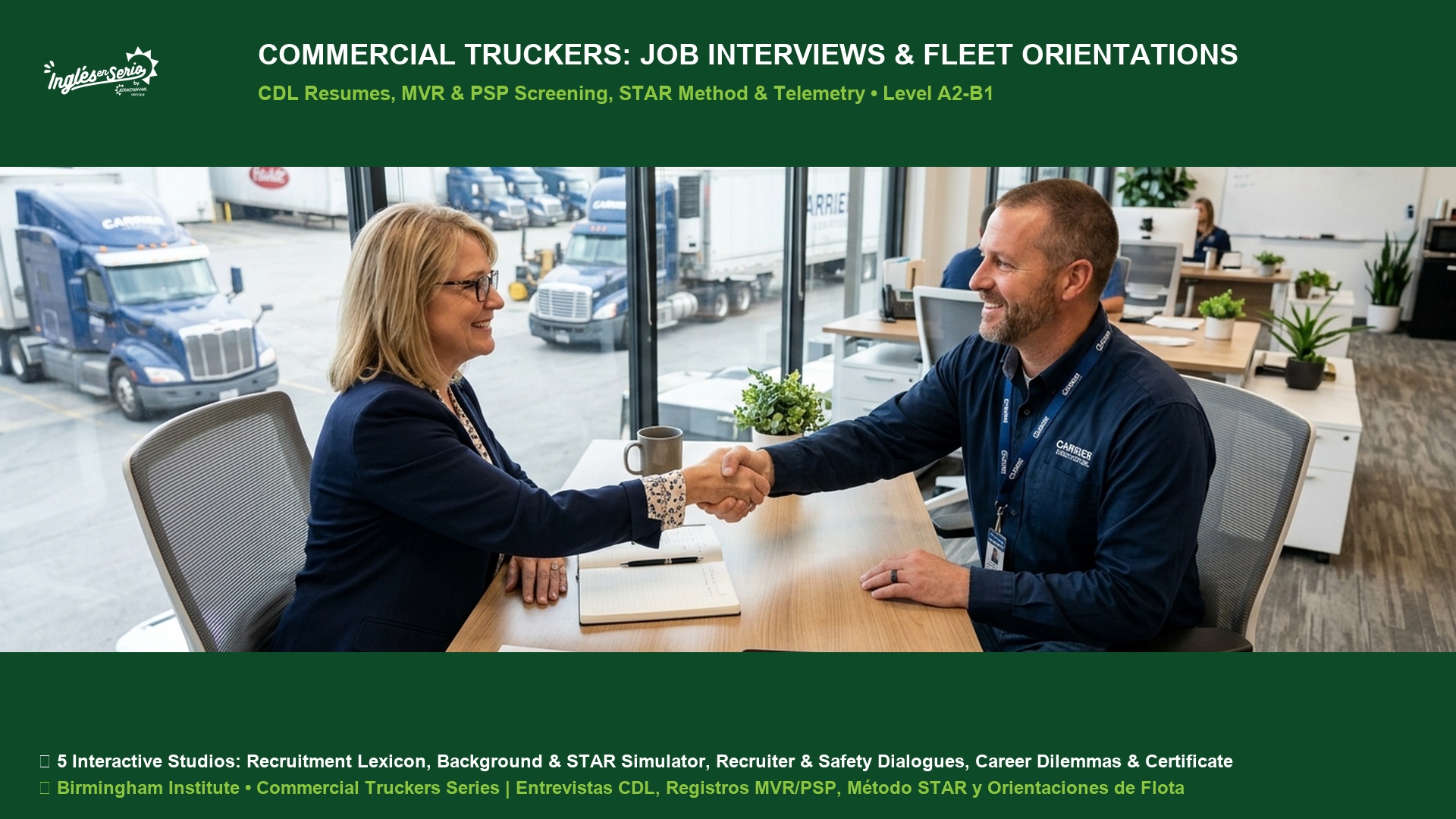 Commercial Truckers Job Interviews CDL Resumes and Fleet Orientations Club