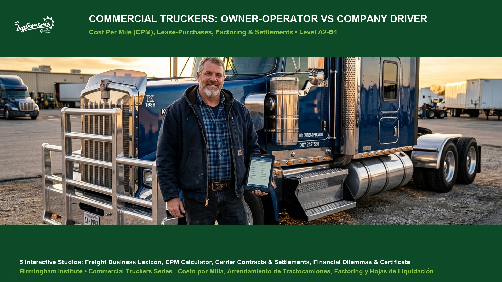 Commercial Truckers Owner Operator vs Company Driver Club