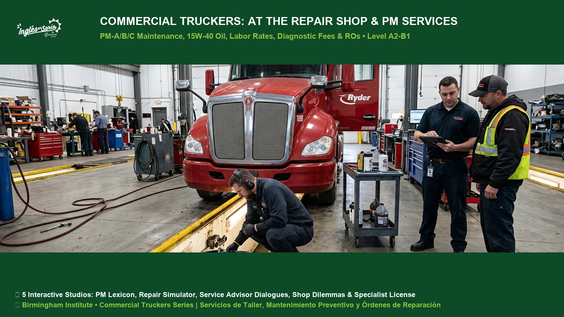 Commercial Truckers Repair Shop and PM Services Club