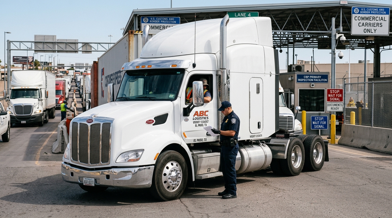 Commercial Trucking Secondary Inspection