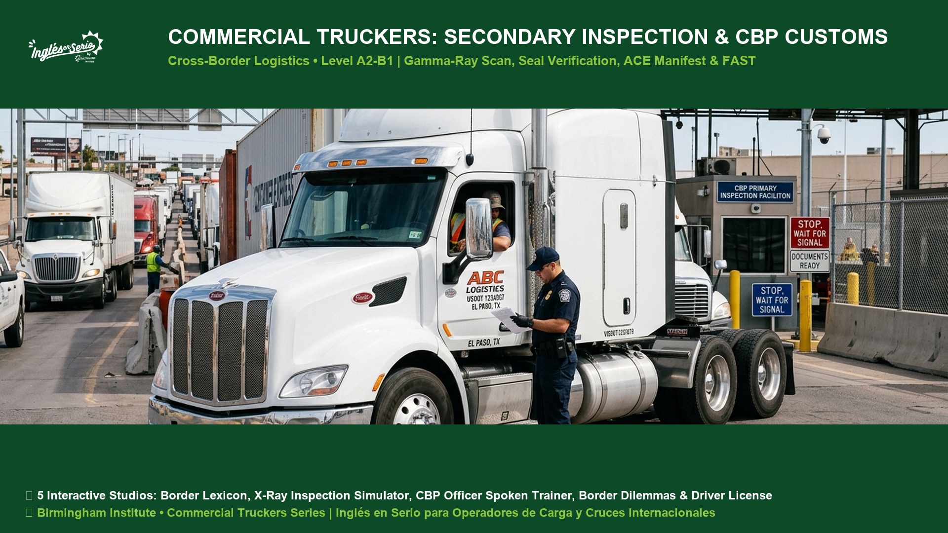 Commercial Truckers Secondary Inspection Club