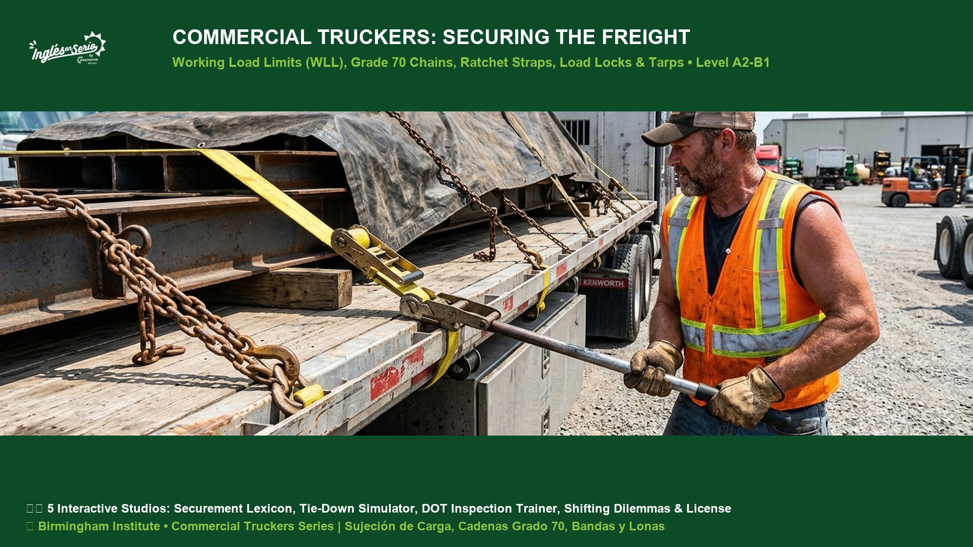 Commercial Truckers Securing the Freight Club