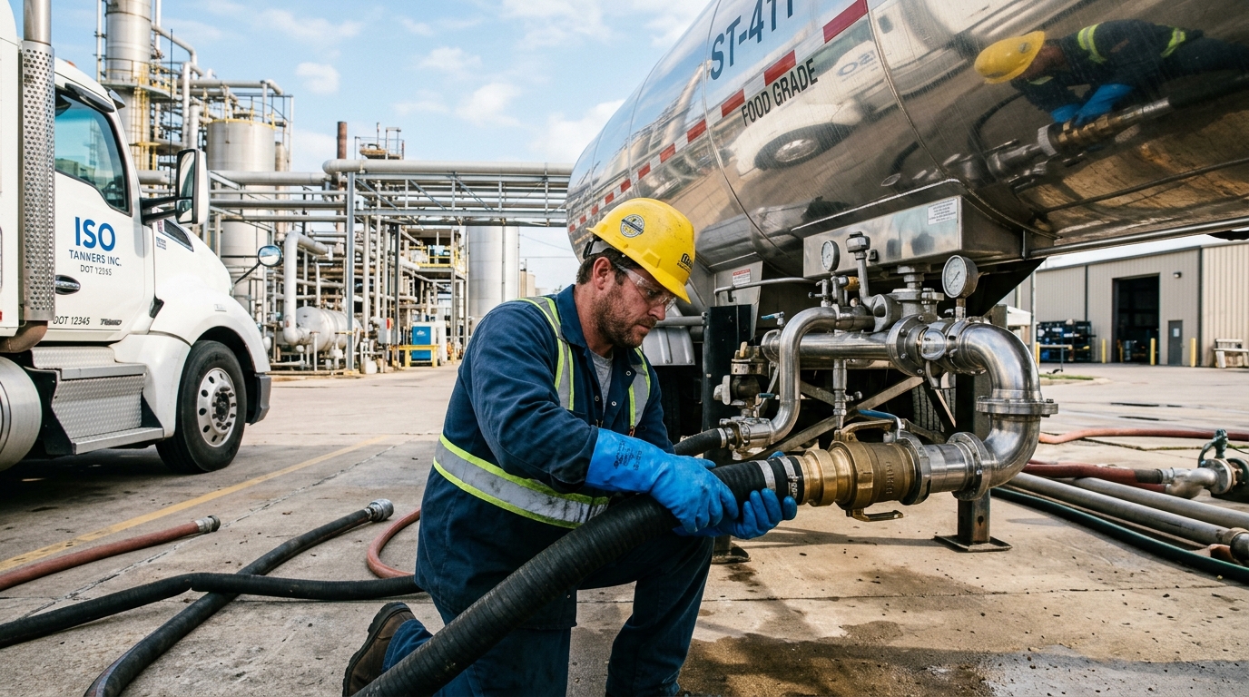 Commercial Truck Tanker Operations and Liquid Bulk Transport
