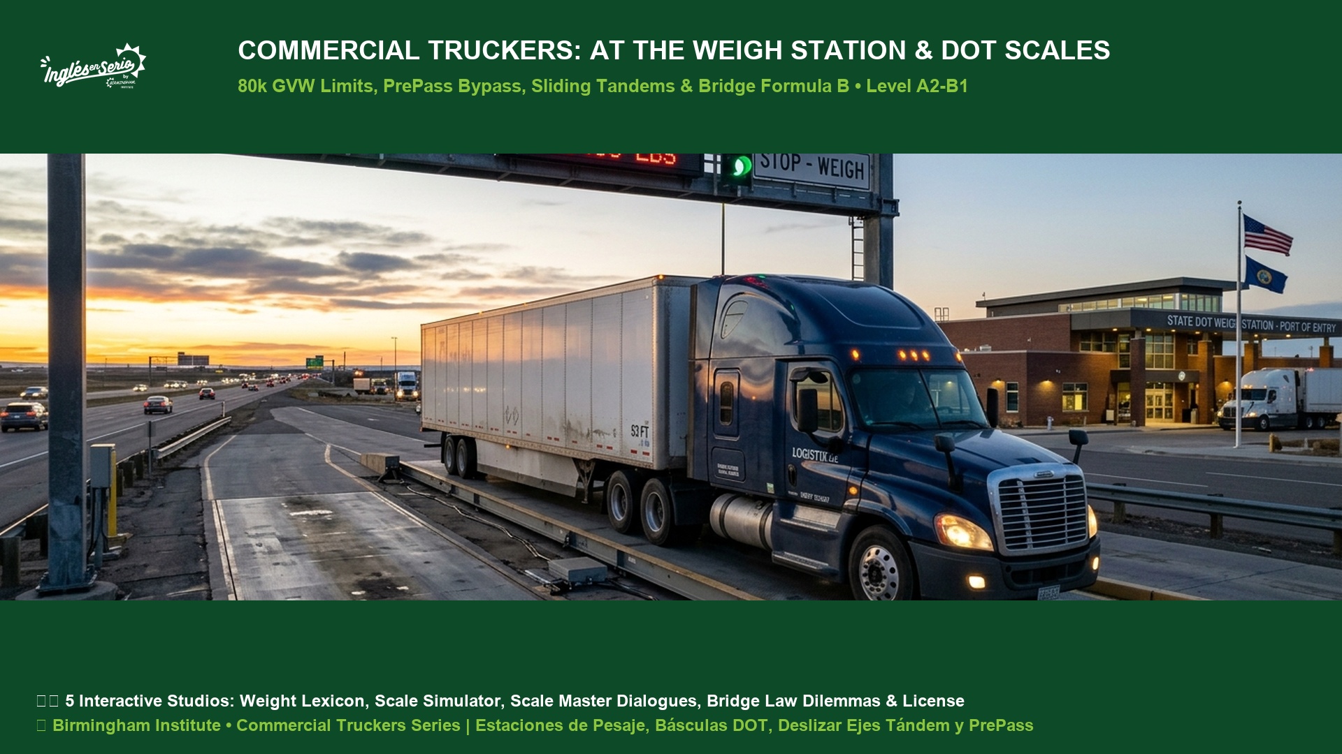 Commercial Truckers Weigh Station and DOT Scales Club