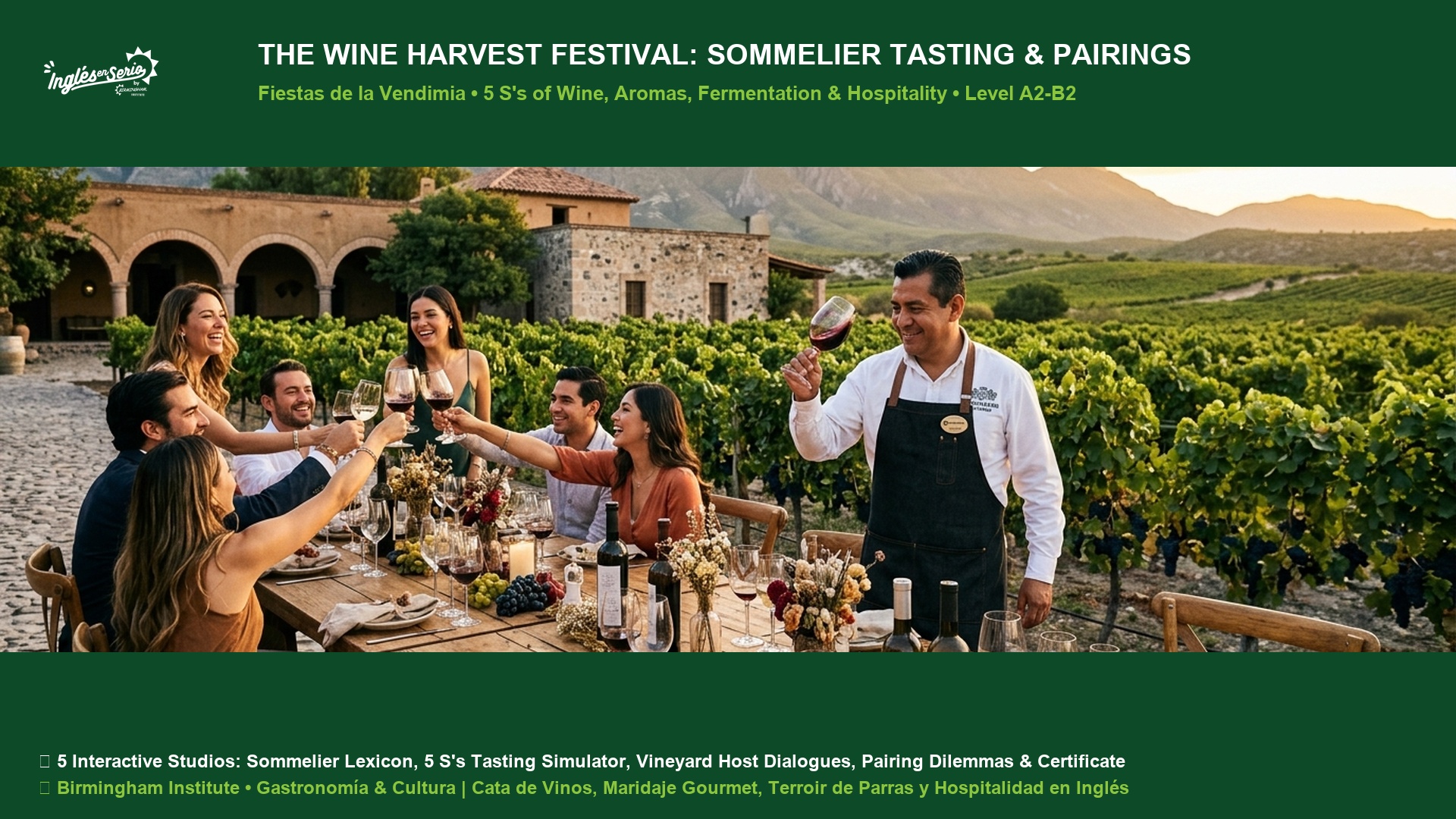 The Wine Harvest Festival Sommelier Tasting and Pairings Club
