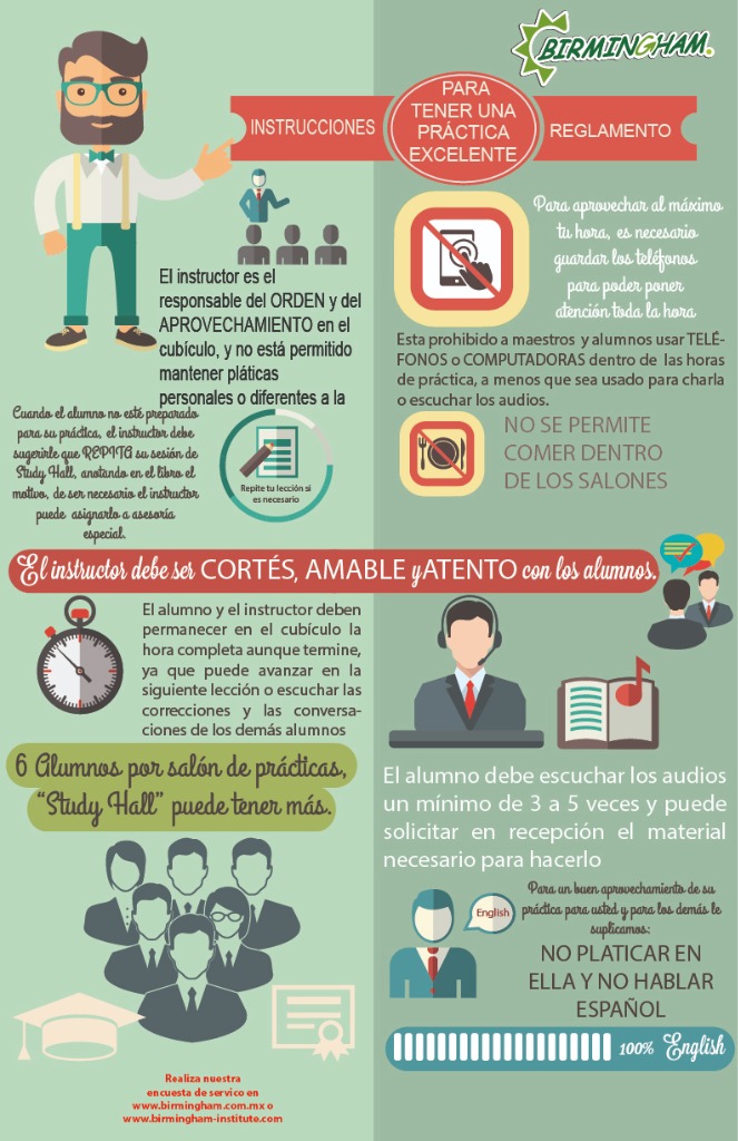 Reglamento e Instrucciones para una Práctica Excelente - Birmingham Institute